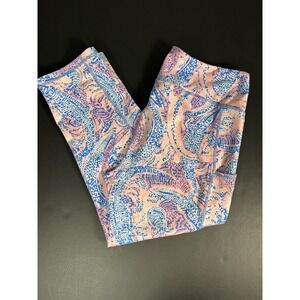 Lilly Pulitzer Luxletic Weekender Cropped Leggings Sz L